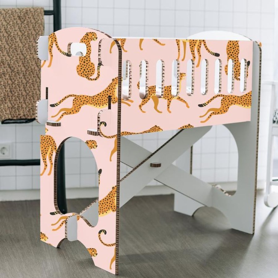 Wohnen KarTent NL | Babybett - Papercrib Leopard Pink