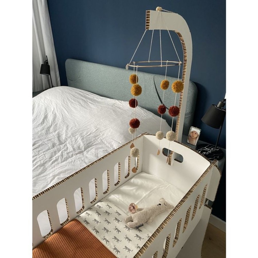 Wohnen KarTent NL | Papp-Babybett Papercrib Weis