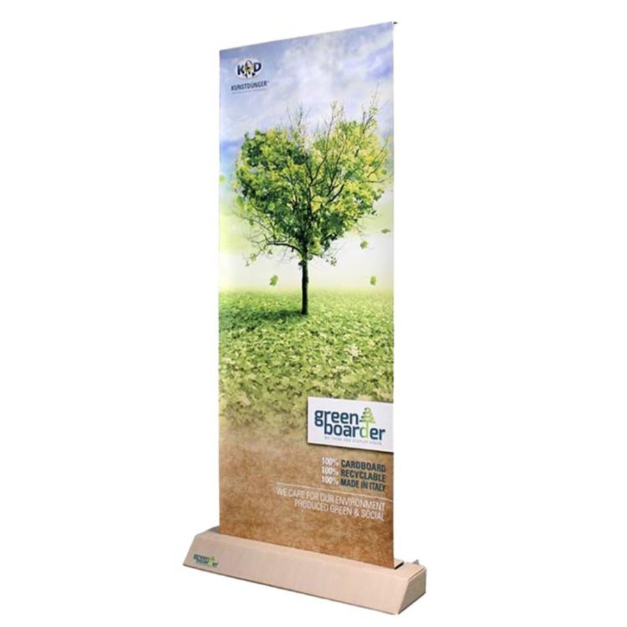 Masgeschneidert KarTent NL | Roll-Up Banner Aus Karton Mit Druck